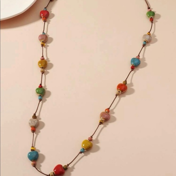 🎉HP 🎉 🦋 3/$24 Beaded Southwestern necklace, NWOT - Picture 4 of 7